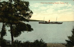 View from Rattling Beach Digby, NS Canada Nova Scotia Postcard Postcard Postcard