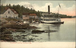 Steamboat Landing Postcard