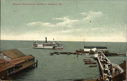 Steamer Susquehanna Landing Postcard