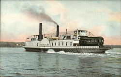 Steamer "Hercules" on the Water Bath, ME Postcard Postcard Postcard