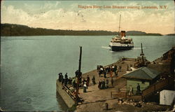 Niagara River Line Steamer Postcard