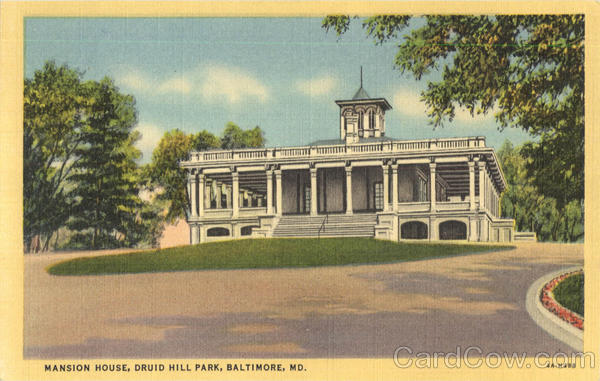 Mansion House, Druid Hill Park Baltimore Maryland