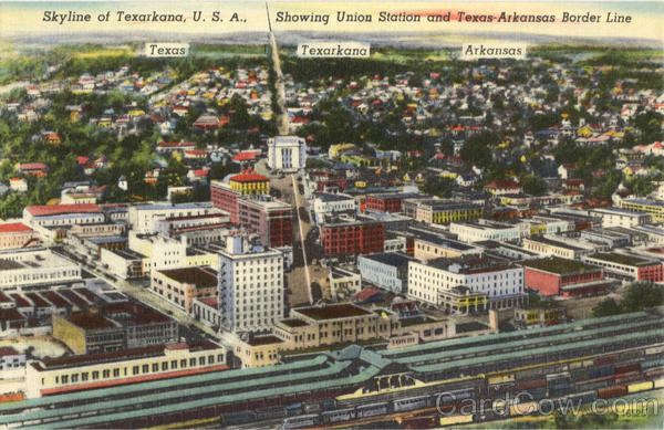 Skyline Of Texarkana Texas