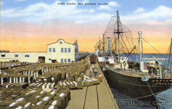 Port Scene, Rio Grande Valley Brownsville Texas