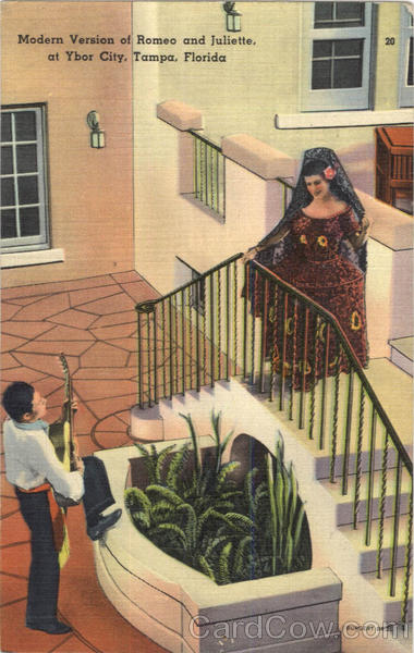 Modern Version Of Romeo And Juliette, Tampa Ybor City Florida