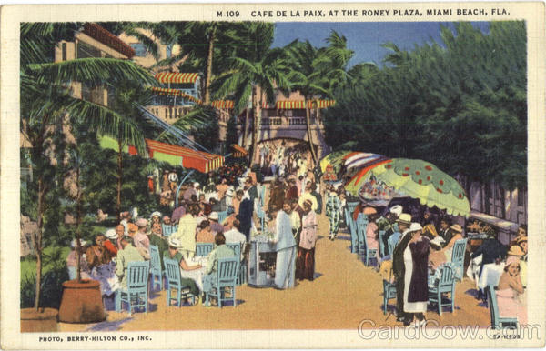 Café De La Paix Miami Beach Florida