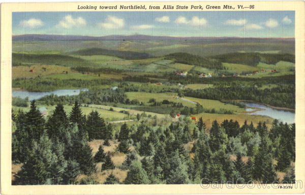 Looking Toward Northfield , State Park Vermont