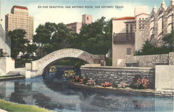 The Beautiful San Antonio River Texas