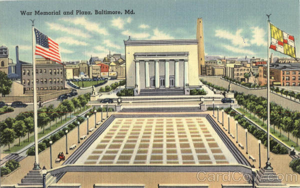 War Memorial And Plaza Baltimore Maryland