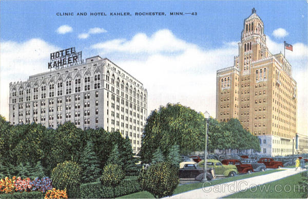Clinic And Hotel Kahler Rochester Minnesota
