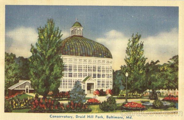 Conservatory, Druid Hill Park Baltimore Maryland