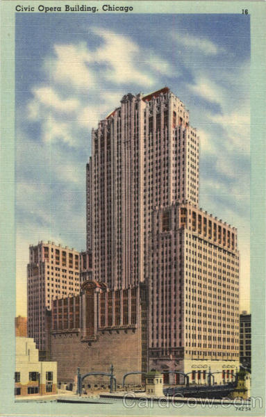 Civic Opera Building Chicago Illinois