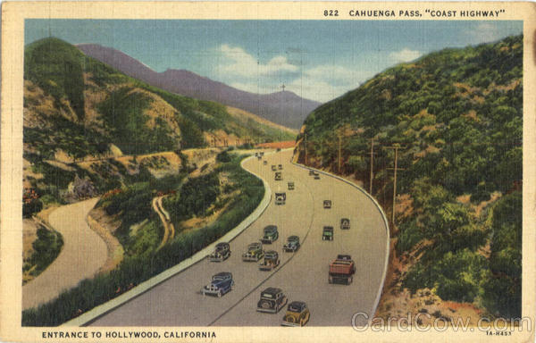 Entrance To Hollywood Scenic California