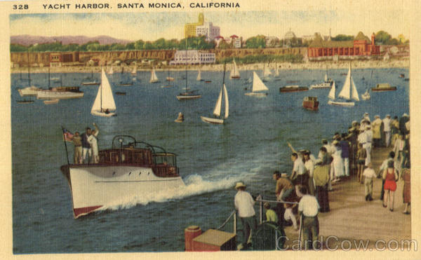 Yacht Horbor Santa Monica California