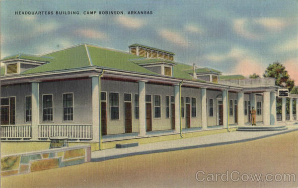 Headquarters Building, Camp Robinson Hill Arkansas