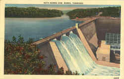 Norris Dam Tennessee Postcard Postcard