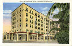 Key West Colonial Hotel Postcard