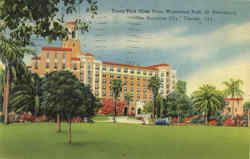 Vinoy Park Hotel, Waterfront Park St. Petersburg, FL Postcard Postcard