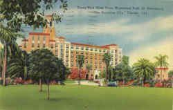 Vinoy Park Hotel, Waterfront Park Postcard