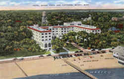 Hotel Buena Vista And Cottages Biloxi, MS Postcard Postcard