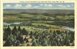 Looking Toward Northfield , State Park Vermont Postcard Postcard