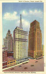 Esperson Second National Bank And Gulf Building Houston, TX Postcard Postcard