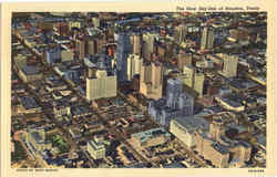 The New Skyline Of Houston Postcard