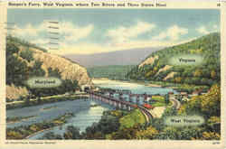 Harper's Ferry Harpers Ferry, WV Postcard Postcard