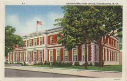 United States Post Office Parkersburg, WV Postcard Postcard