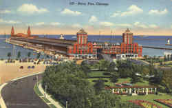 Navy Pier Chicago, IL Postcard Postcard