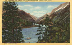 Shooting The Rapids Scenic, ID Postcard Postcard