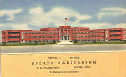 Spears Sanitarium Postcard