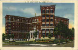 St. Joseph Hospital Kansas City, MO Postcard Postcard