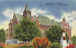 Administration Building , St. Louis University Postcard