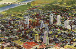 Air View Postcard