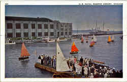 U. S. Naval Reserve Armory Postcard