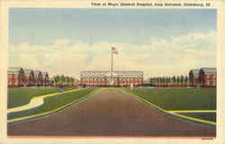 View Of Mayo General Hospital Galesburg, IL Postcard Postcard