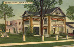 Doctors Hospital Poplar Bluff, MO Postcard Postcard