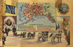 Alaska's Flag Postcard