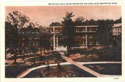 Whitfield Hall, Blue Mountain College Postcard