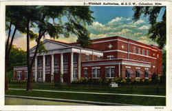 Whitfield Auditorium Postcard