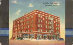 Hotel Faribault Minnesota Postcard Postcard