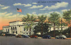 Institute Of Arts Detroit, MI Postcard Postcard