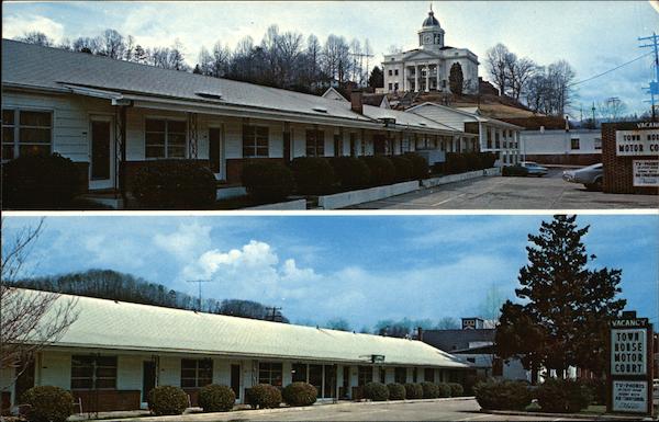 Town House Motor Court Sylva North Carolina