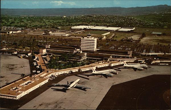 Honolulu International Airport Hawaii United Air Lines