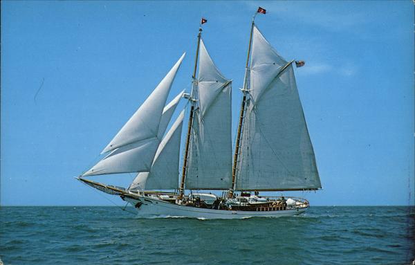 Topsail Schooner C'est La Vie Norman Fortier Sailboats