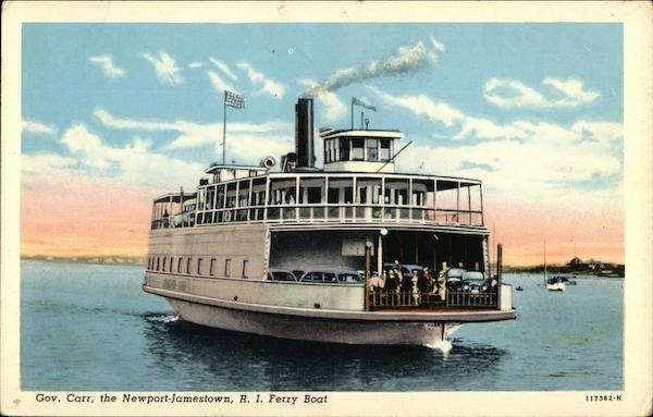 Gov. Carr Ferry Boat, Newport/Jamestown RI Ferries