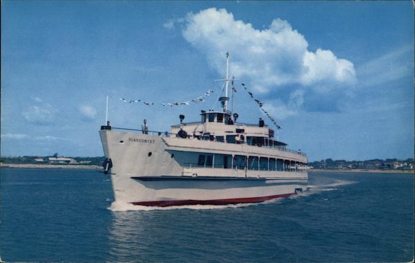 M.V. Siasconset - Tour Boat Hyannis Massachusetts
