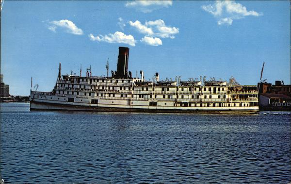 Baltimore Steam Packet Co. Steamer City of Richmond Maryland