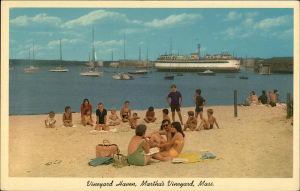 Harbor and Beach Vineyard Haven Massachusetts